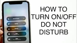 How to Turn off Do Not Disturb on Iphone 11